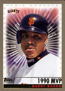 2000 Topps #476 Barry Bonds Front