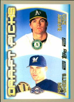 2000 Topps #451 Barry Zito / Ben Sheets Front