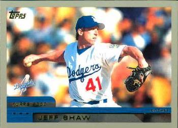 2000 Topps #49 Jeff Shaw Front