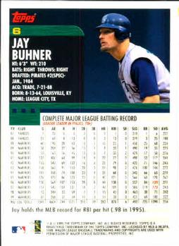 2000 Topps #6 Jay Buhner Back