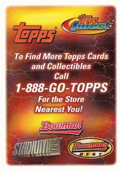 2000 Topps #NNO Home Team Advantage Front