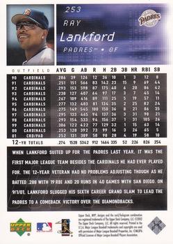 2002 Upper Deck MVP - Silver #253 Ray Lankford  Back