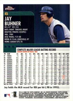 2000 Topps Chrome #6 Jay Buhner Back