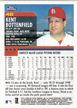 2000 Topps Chrome #48 Kent Bottenfield Back