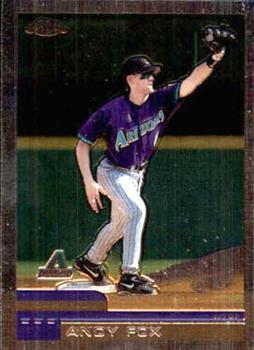 2000 Topps Chrome #263 Andy Fox Front
