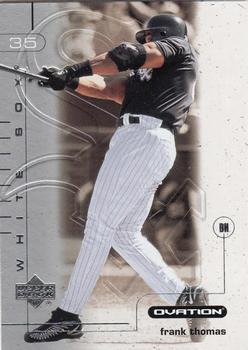 2002 Upper Deck Ovation - Silver #23 Frank Thomas Front