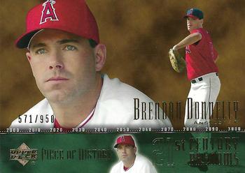 2002 Upper Deck Piece of History - 21st Century Phenoms 950 #91 Brendan Donnelly Front
