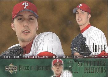 2002 Upper Deck Piece of History - 21st Century Phenoms 950 #122 Eric Junge Front