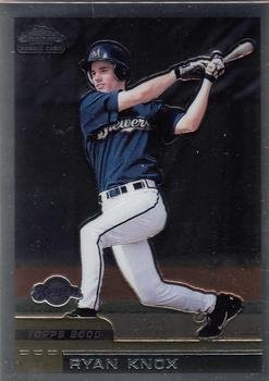 2000 Topps Chrome Traded & Rookies #T72 Ryan Knox Front