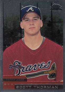 2000 Topps Chrome Traded & Rookies #T89 Scott Thorman Front
