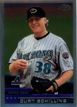 2000 Topps Chrome Traded & Rookies #T123 Curt Schilling Front