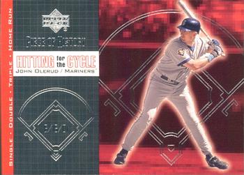 2002 Upper Deck Piece of History - Hitting for the Cycle #H13 John Olerud  Front