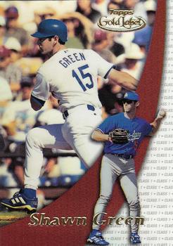 2000 Topps Gold Label #52 Shawn Green Front