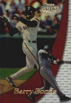 2000 Topps Gold Label #85 Barry Bonds Front
