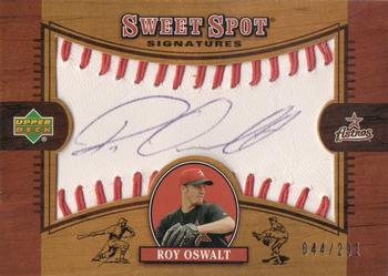 2002 Upper Deck Sweet Spot - Signatures #RO Roy Oswalt Front