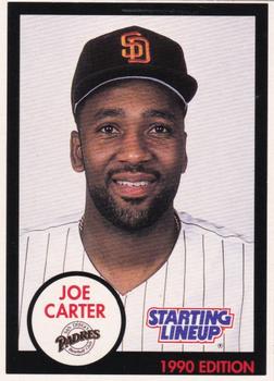 1990 Kenner Starting Lineup Cards Extended Series #5653002010 Joe Carter Front