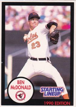 1990 Kenner Starting Lineup Cards Extended Series #5653001010 Ben McDonald Front