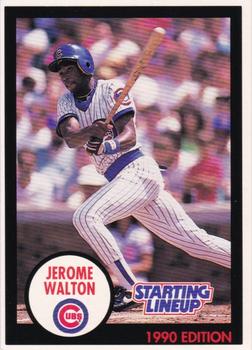 1990 Kenner Starting Lineup Cards Extended Series #4691009120 Jerome Walton Front