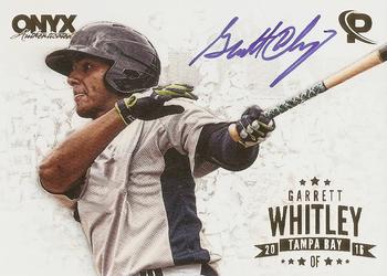 2016 Onyx Platinum Elite - Autograph Gold #GW-PEA16 Garrett Whitley Front