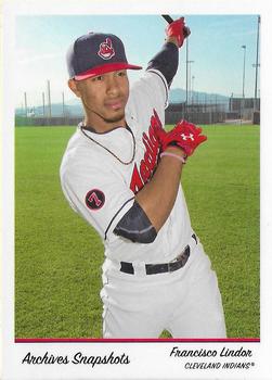 2016 Topps Archives Snapshots #AS-FL Francisco Lindor Front