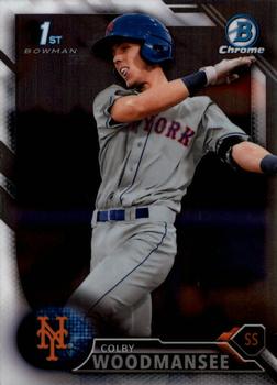 2016 Bowman Draft - Chrome #BDC-86 Colby Woodmansee Front