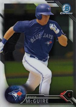 2016 Bowman Draft - Chrome #BDC-178 Reese McGuire Front