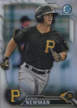 2016 Bowman Draft - Chrome Refractor #BDC-198 Kevin Newman Front