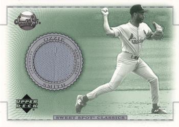 2002 Upper Deck Sweet Spot Classics - Game Jersey #J-OS Ozzie Smith  Front