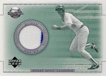 2002 Upper Deck Sweet Spot Classics - Game Jersey #J-RY Robin Yount Front