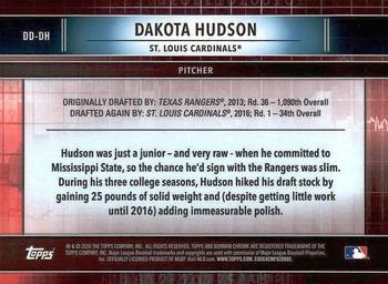 2016 Bowman Draft - Draft Dividends #DD-DH Dakota Hudson Back