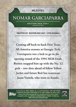 2016 Bowman Draft - Chrome MLB Draft History #MLBD-NG Nomar Garciaparra Back