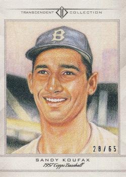 2016 Topps Transcendent Collection - Anniversary Sketch Reproductions #TSCR-18 Sandy Koufax Front