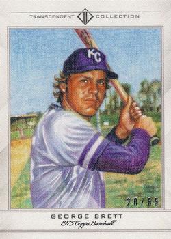 2016 Topps Transcendent Collection - Anniversary Sketch Reproductions #TSCR-34 George Brett Front