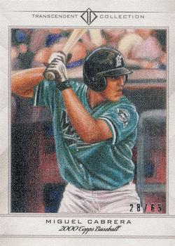 2016 Topps Transcendent Collection - Anniversary Sketch Reproductions #TSCR-56 Miguel Cabrera Front