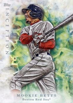 2017 Topps Inception #3 Mookie Betts Front