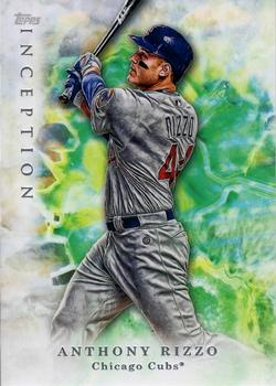 2017 Topps Inception #7 Anthony Rizzo Front