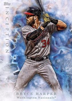 2017 Topps Inception #9 Bryce Harper Front