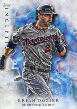 2017 Topps Inception #17 Brian Dozier Front