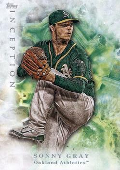 2017 Topps Inception #75 Sonny Gray Front