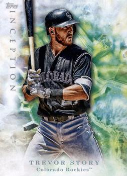 2017 Topps Inception #83 Trevor Story Front