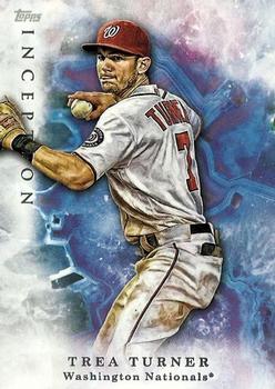 2017 Topps Inception #84 Trea Turner Front