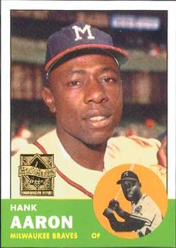 2000 Topps - Hank Aaron #10 Hank Aaron Front