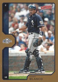 2002 Upper Deck Victory - Gold #279 Henry Blanco Front