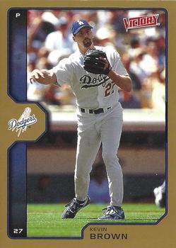 2002 Upper Deck Victory - Gold #345 Kevin Brown Front