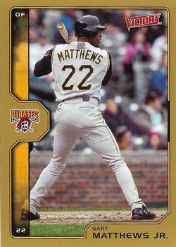 2002 Upper Deck Victory - Gold #454 Gary Matthews Jr. Front