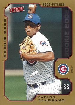 2002 Upper Deck Victory - Gold #526 Carlos Zambrano Front
