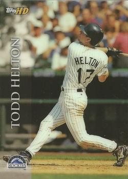 2000 Topps HD #31 Todd Helton Front