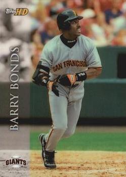 2000 Topps HD #65 Barry Bonds Front