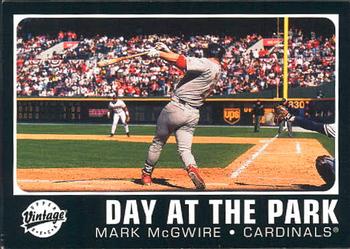 2002 Upper Deck Vintage - Day At The Park #DP4 Mark McGwire Front