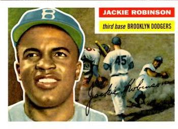 2010 Topps Update - The Cards Your Mom Threw Out (Original Back) #30 Jackie Robinson Front